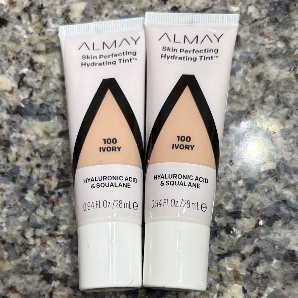 Almay Skin Perfecting Hydrating Tint - Ivory Set of 2